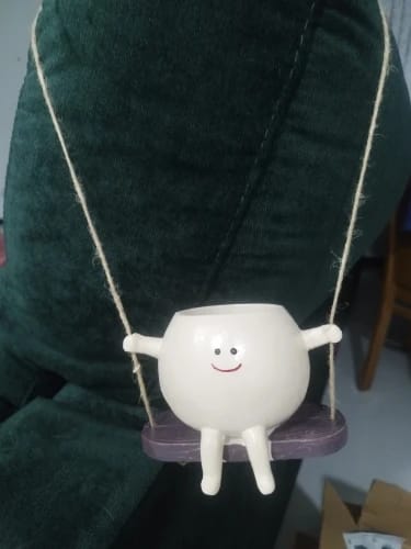 Customer photo review of Cozymere Swing Face Planter
