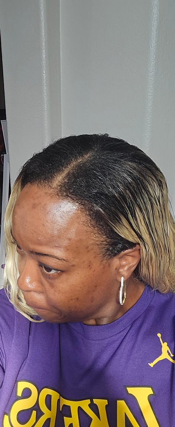Customer photo review of Diamond - InVisiRoot® Thin-Part™️Wig