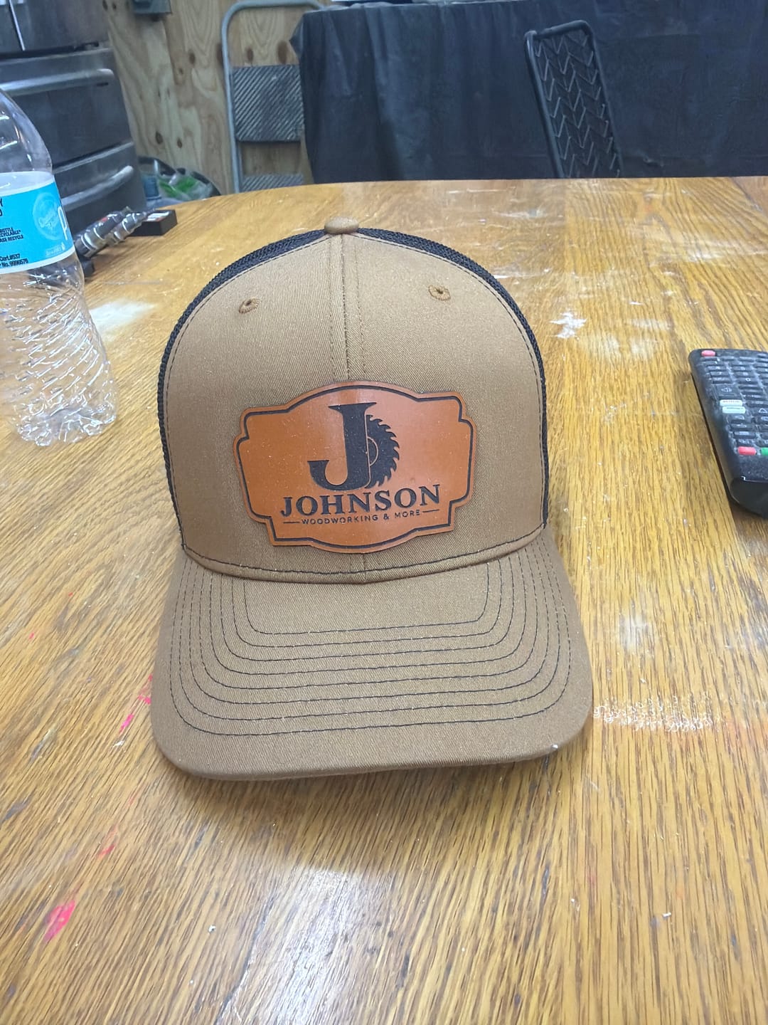 Customer photo review of Richardson 112 Custom Leather Patch Hats