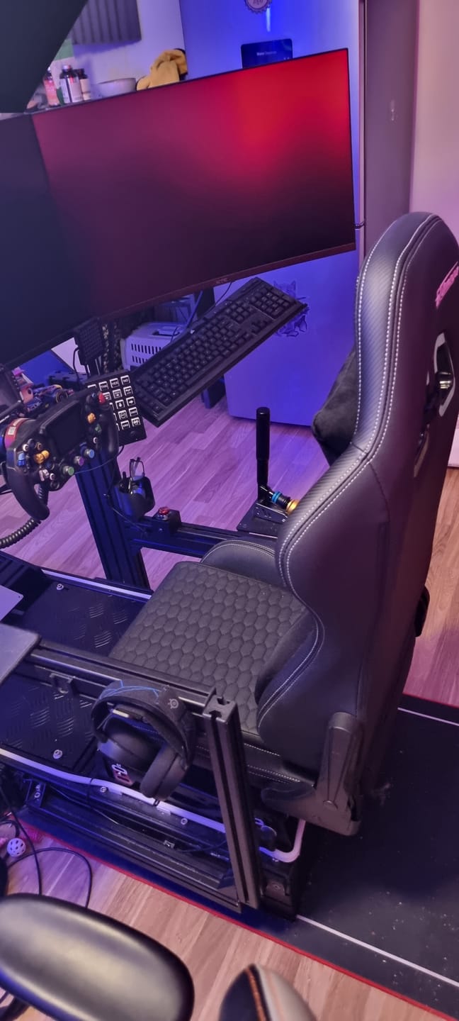 Customer photo review of PRO RS Simulator Seat