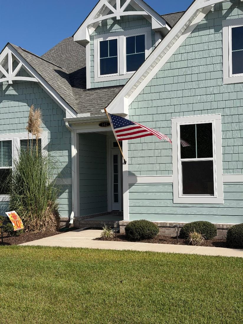 Customer photo review of 3' x 5' American Flag Set
