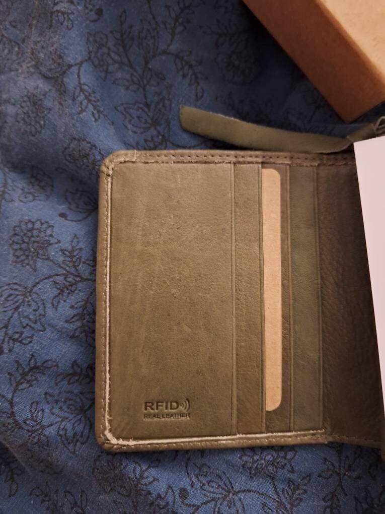 Customer photo review of Small Bifold Purse - Gabriela Cancun