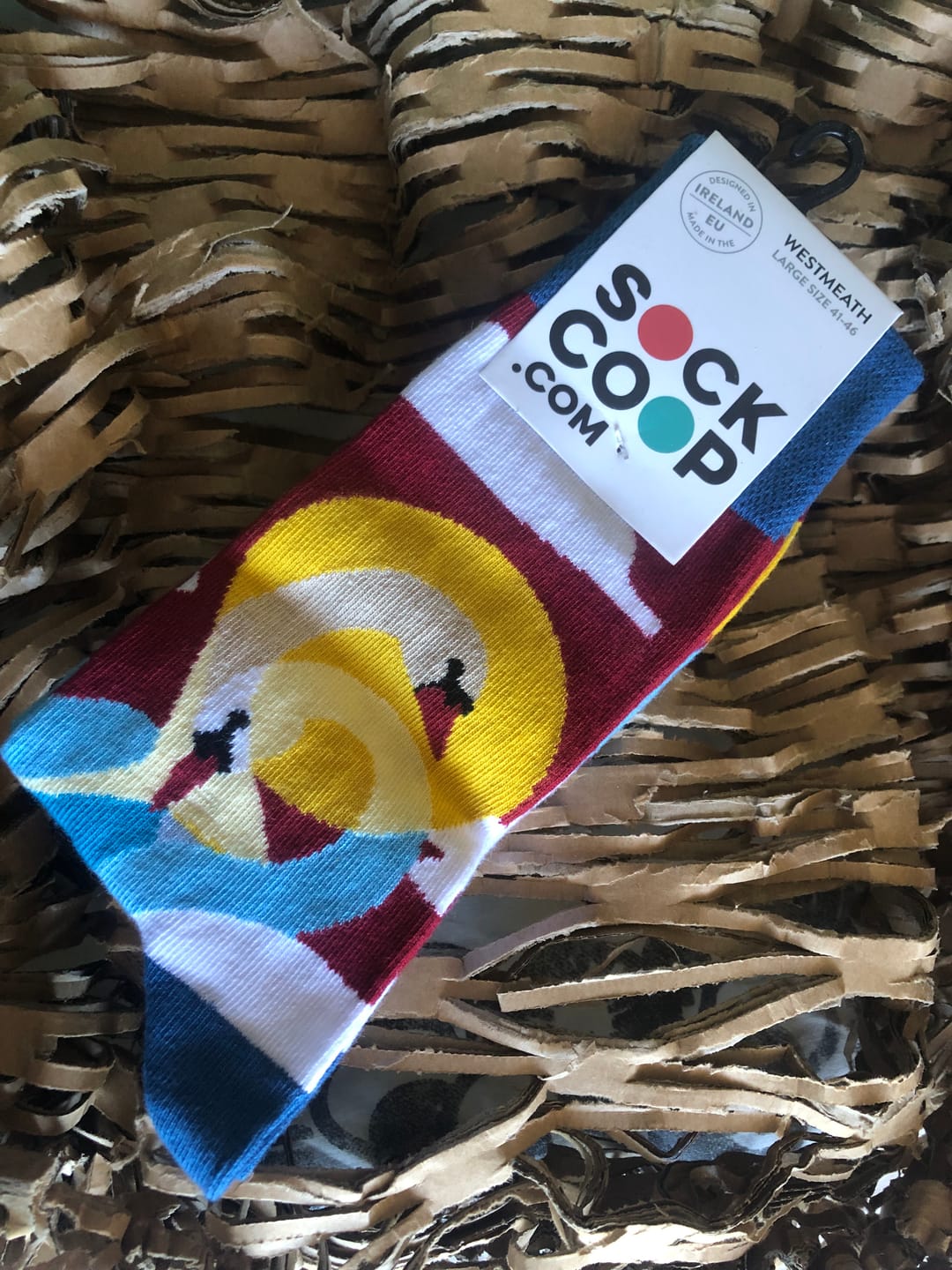 Customer photo review of Children of Lir, Westmeath Socks | Sock Co Op