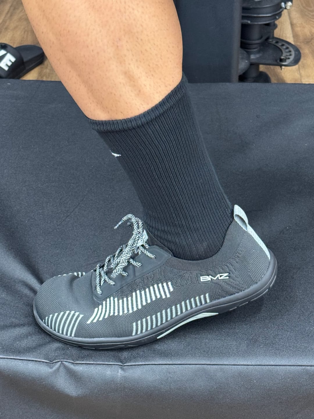 Customer photo review of GRABBING SHOES ROOTS