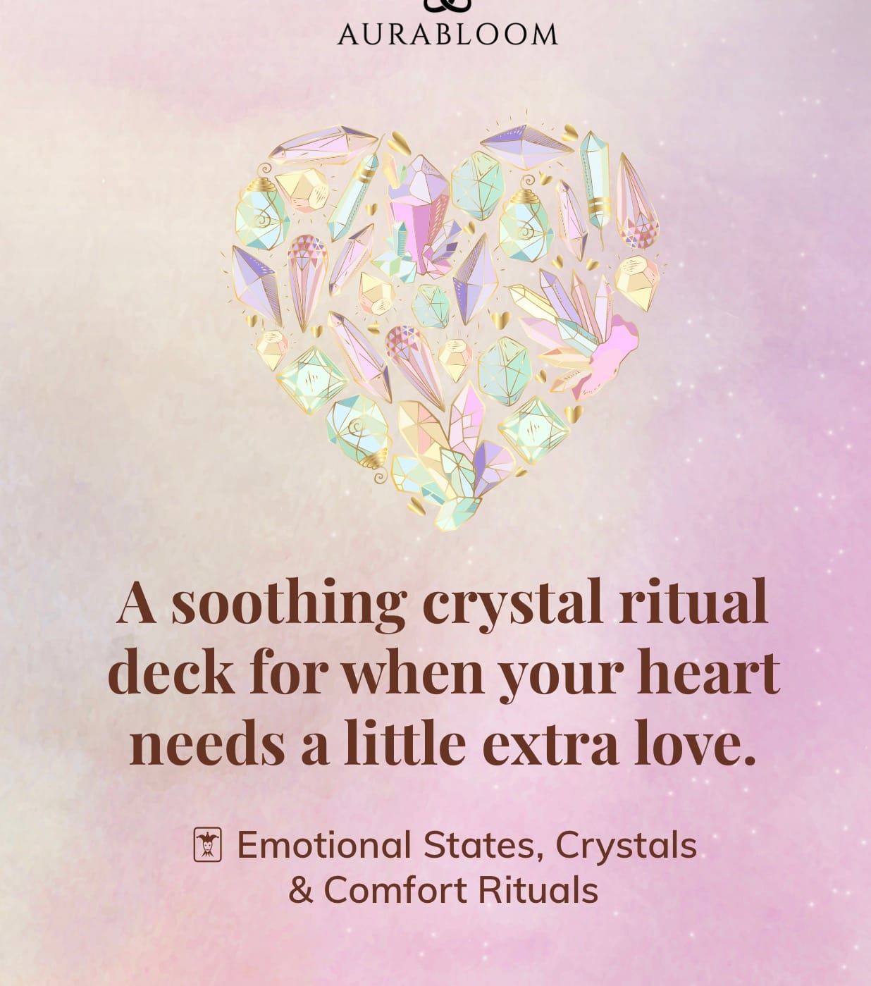 Customer photo review of The Crystal Comfort Card Deck Offer