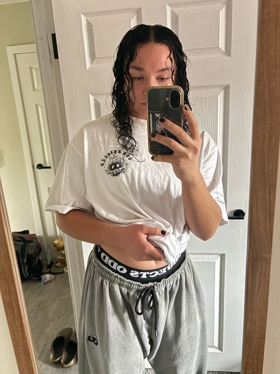 Customer photo review of Flo State Joggers | Heavyweight Terry Pants
