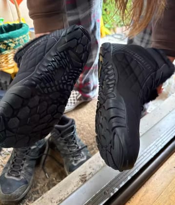 Customer photo review of Botines barefoot Trekking Rock