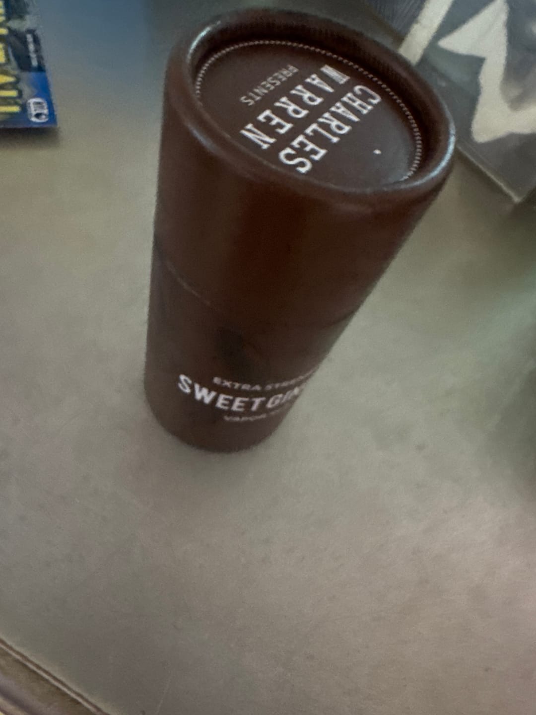 Customer photo review of Extra Strength Sweet Ginger Vapor Rub Stick
