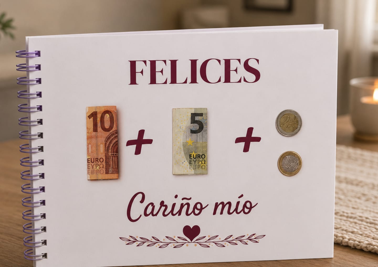 Customer photo review of Álbum Feliz Cumpleaños