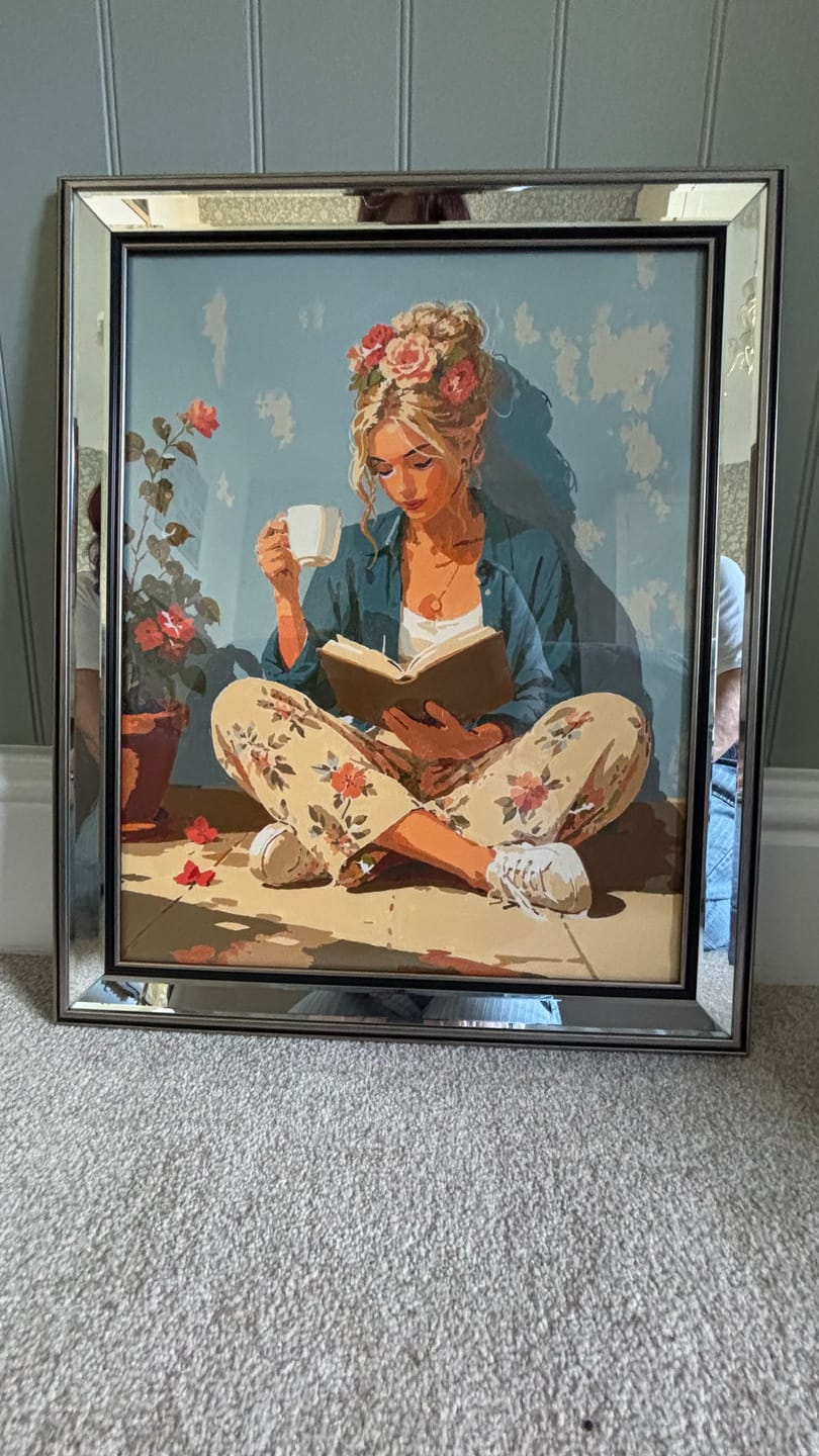 Customer photo review of Floral Escape Pt. 2 | Paint by Number