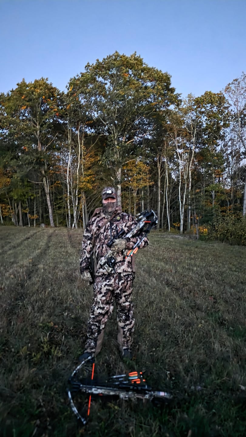 Customer photo review of Altus Stealth Deer Hunting Suit | Men’s Camo Hunting Jacket & Pants | Silent Insulated Hunting Clothes | Water Resistant Hunting Hoodie Set for Whitetail