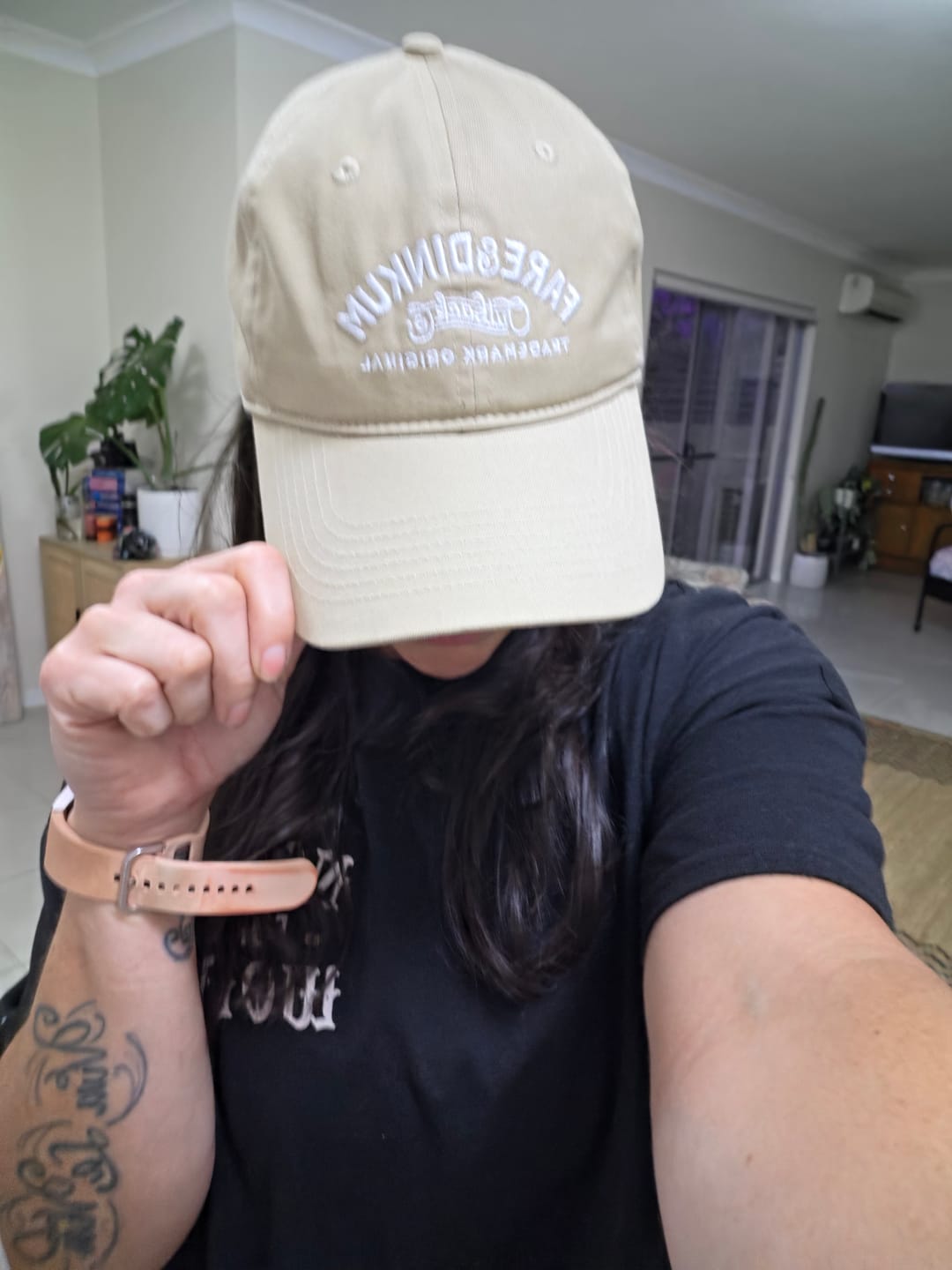 Customer photo review of Outback Co. Dad Cap Khaki
