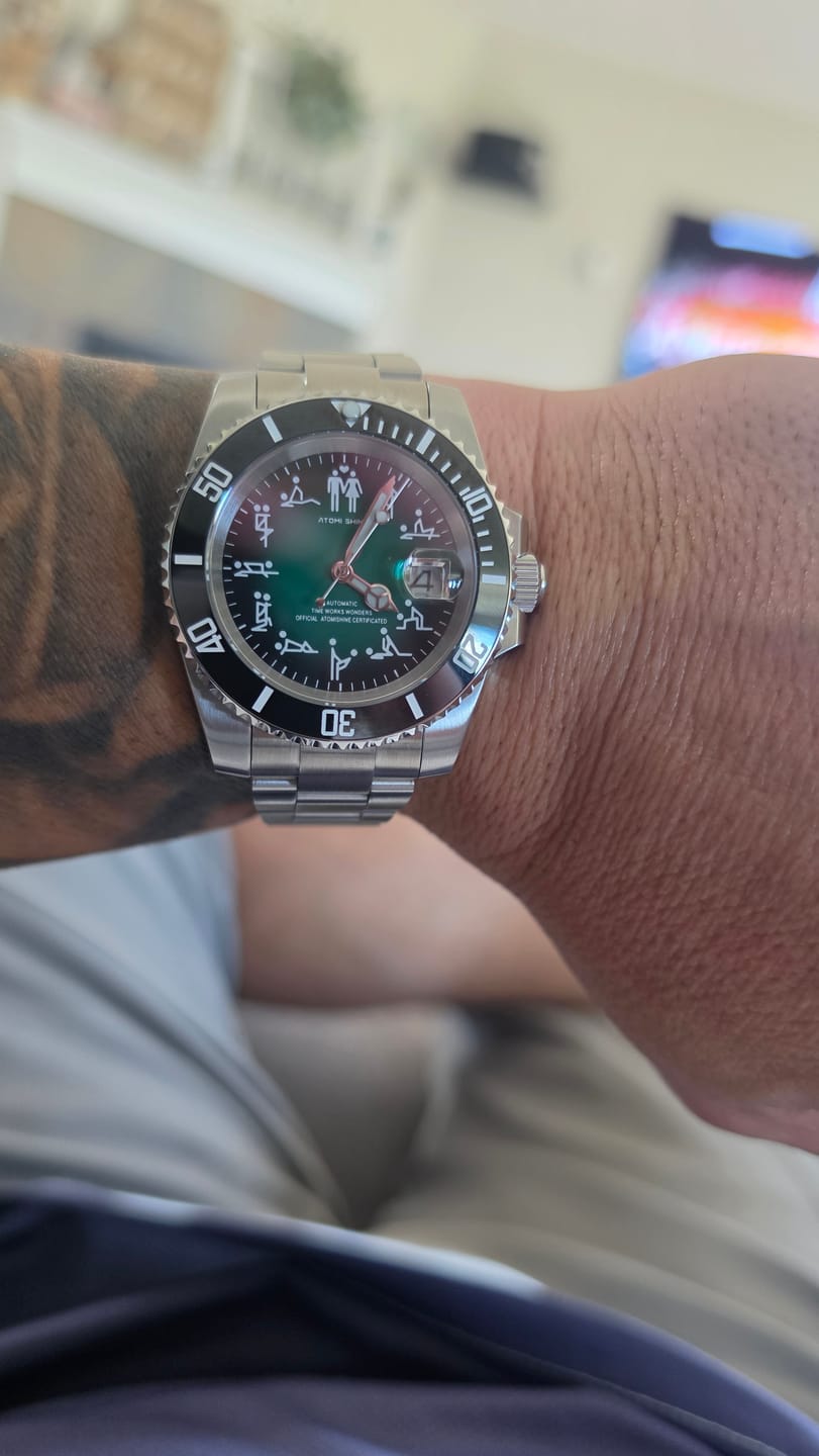Customer photo review of HYDROCORE CLASSIC WATCH