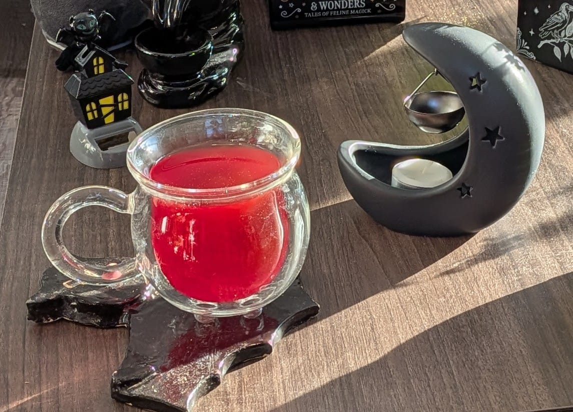 Customer photo review of Kessel Tasse aus Glas – Doppelwandig