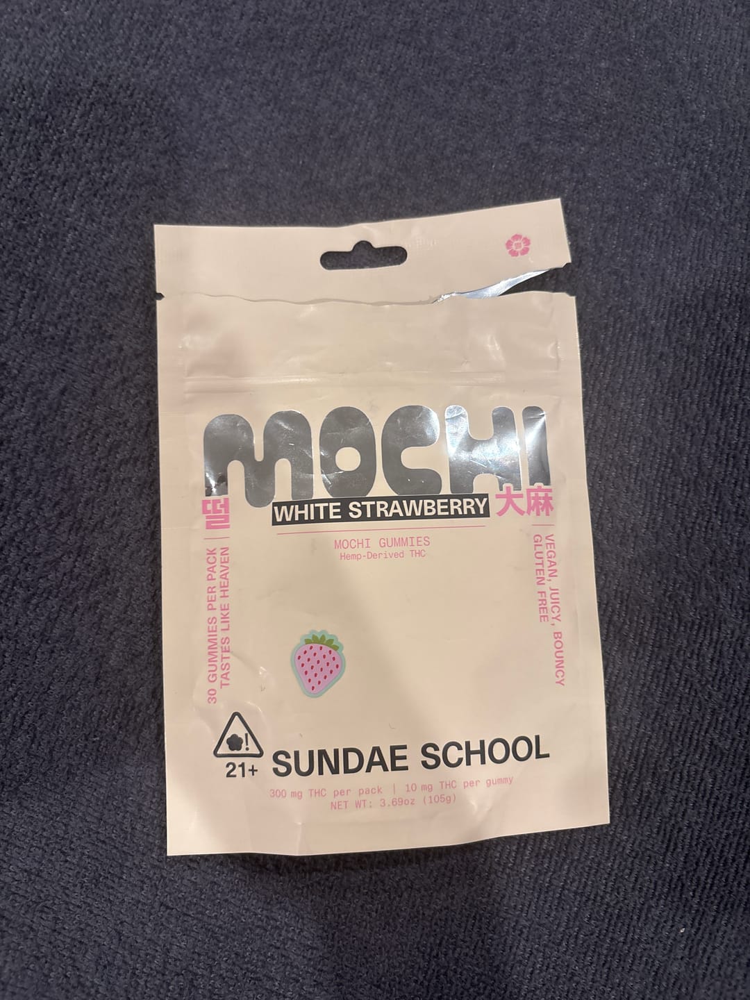 Customer photo review of White Strawberry (10mg) Value Pack