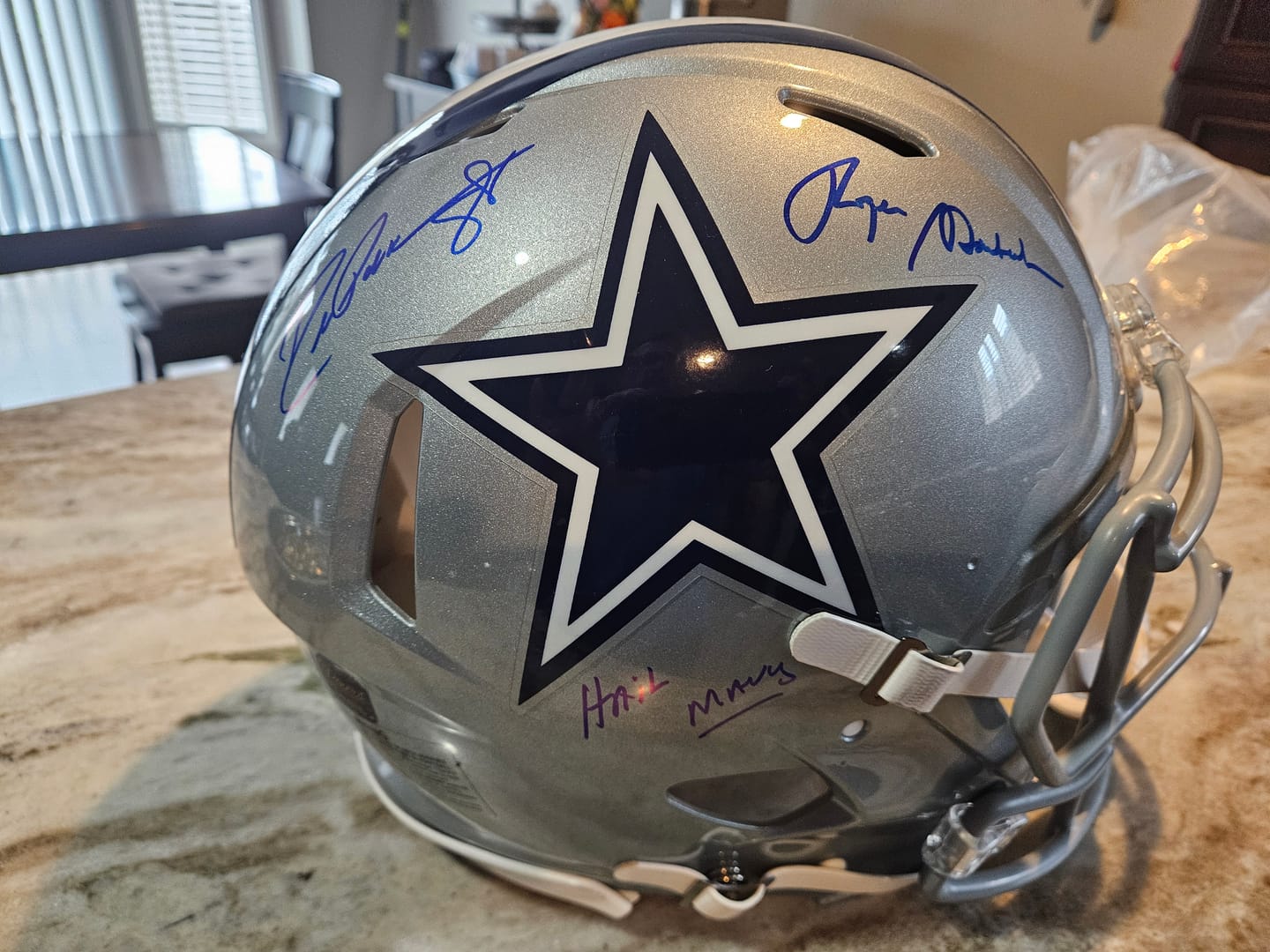 Customer photo review of Drew Pearson Autograph Signing