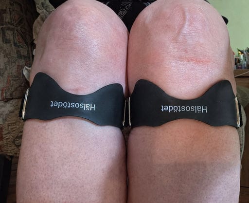 Customer photo review of Supporto mirato esattamente nel punto in cui il ginocchio cede