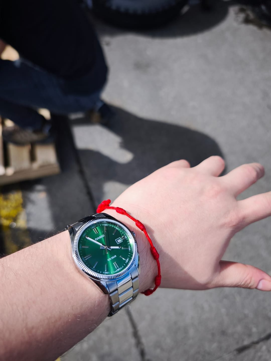 Customer photo review of Reloj Casio Análogo MTP-1302D-3AJF Verde 38,5mm JDM