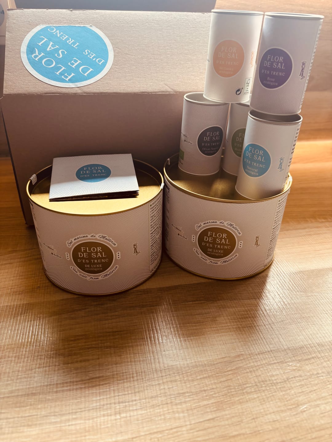 Customer photo review of Flor de Sal De Luxe Set, Bio