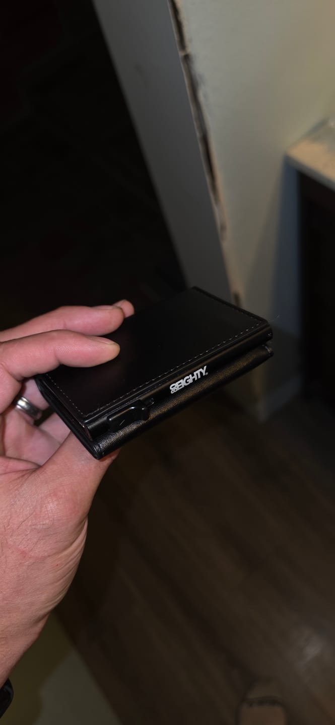 Customer photo review of 80Eighty® Onyx Wallet