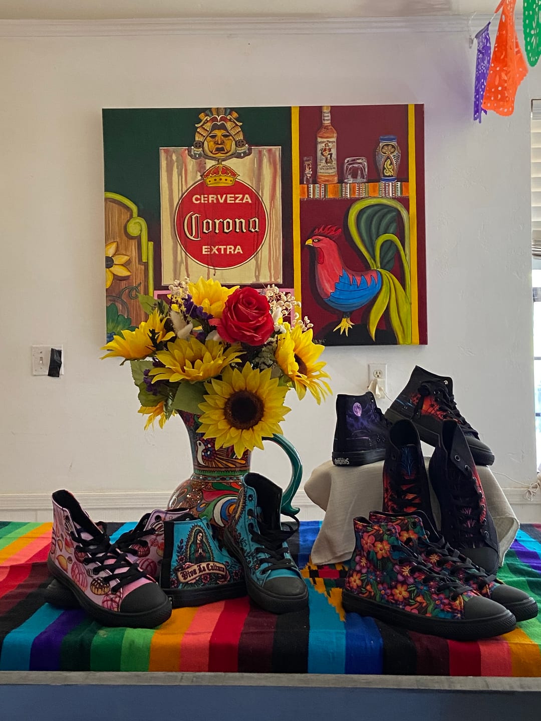 Customer photo review of Sunset rider High Tops