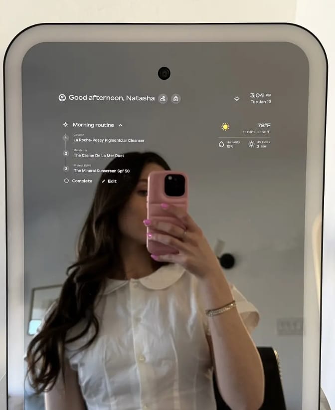 Customer photo review of Smart Mirror