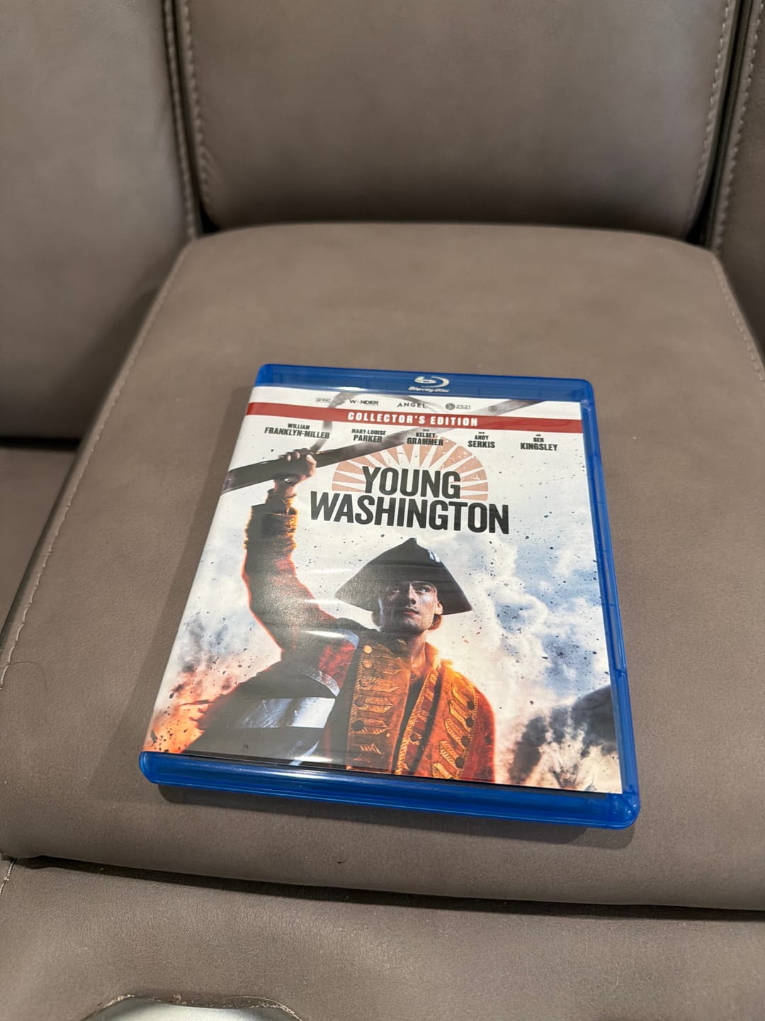 Customer photo review of Young Washington - Blu-ray or DVD