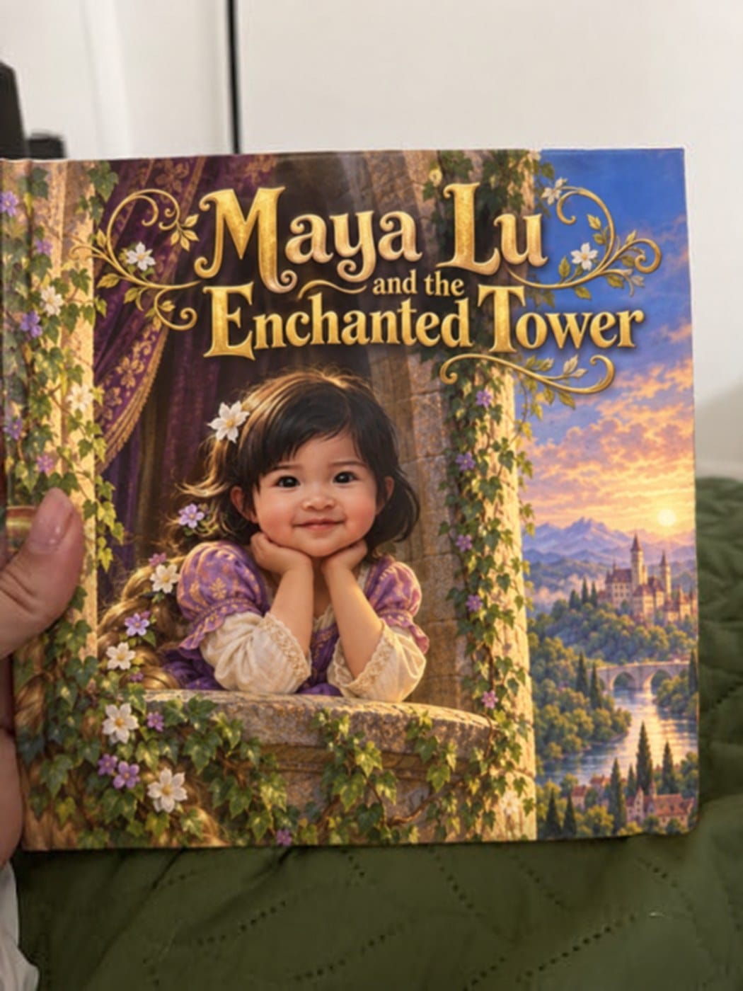 Customer photo review of Amelia and the Beast’s Enchanted Castle — Personalized Storybook