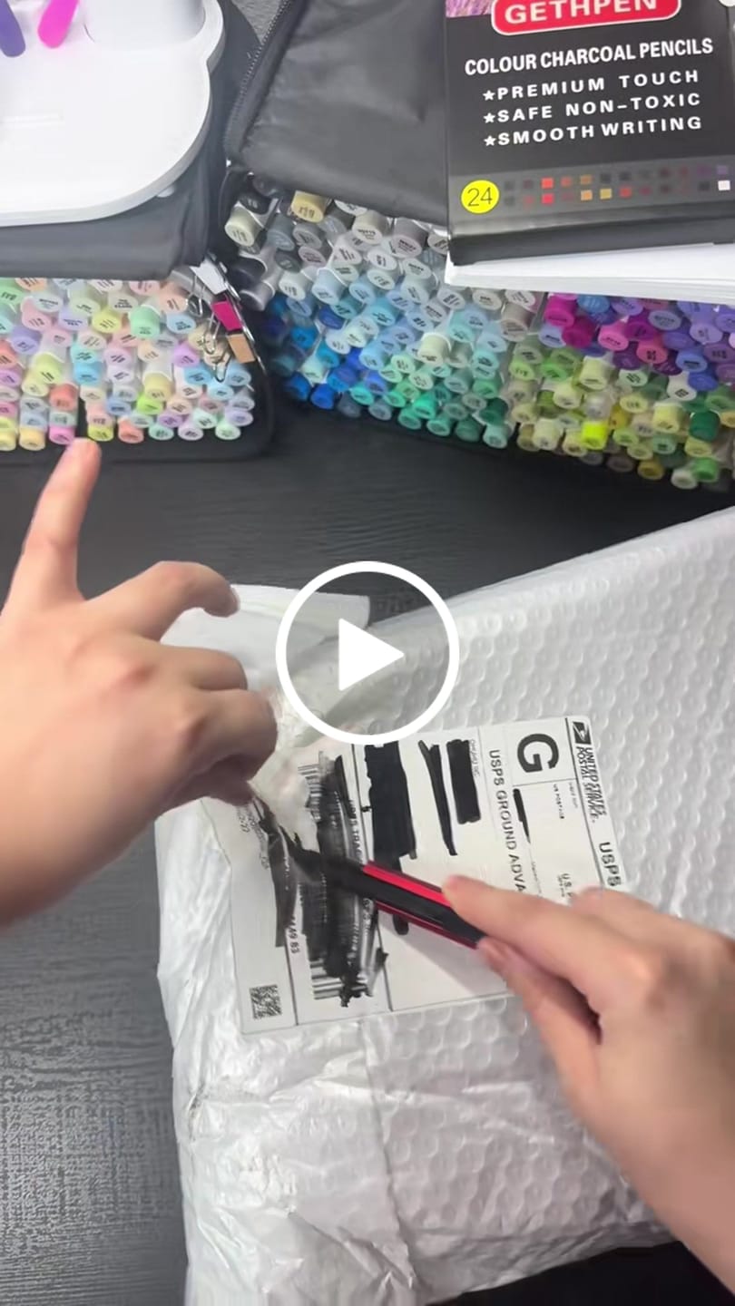 Customer video review of Ohuhu Hilo Series Direct-ink Acrylic Paint Markers