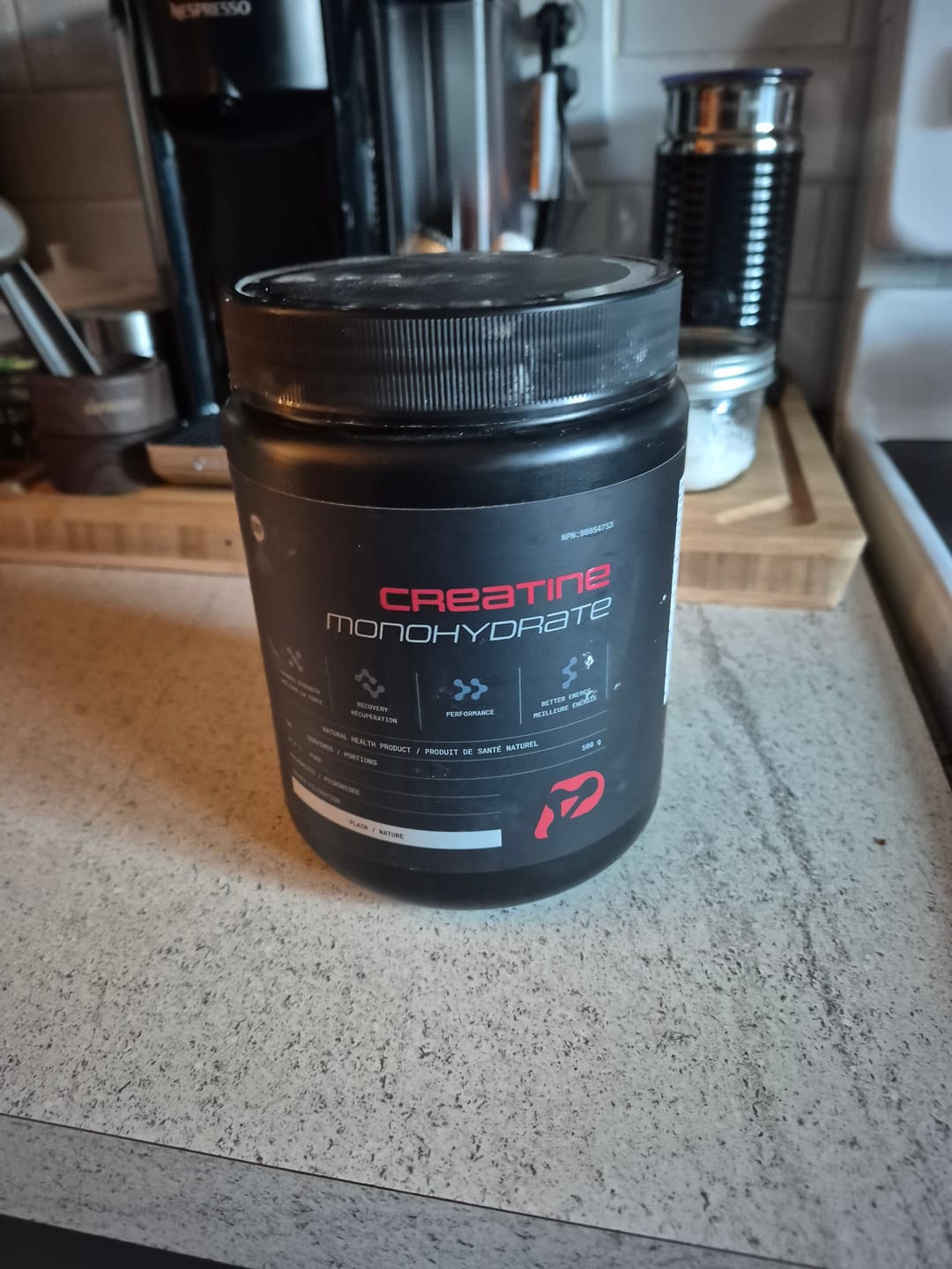 Customer photo review of ProteinCO - Créatine Monohydrate - 500g