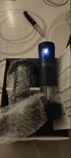 Customer photo review of Cozymere Electric Salt & Pepper Grinder Set
