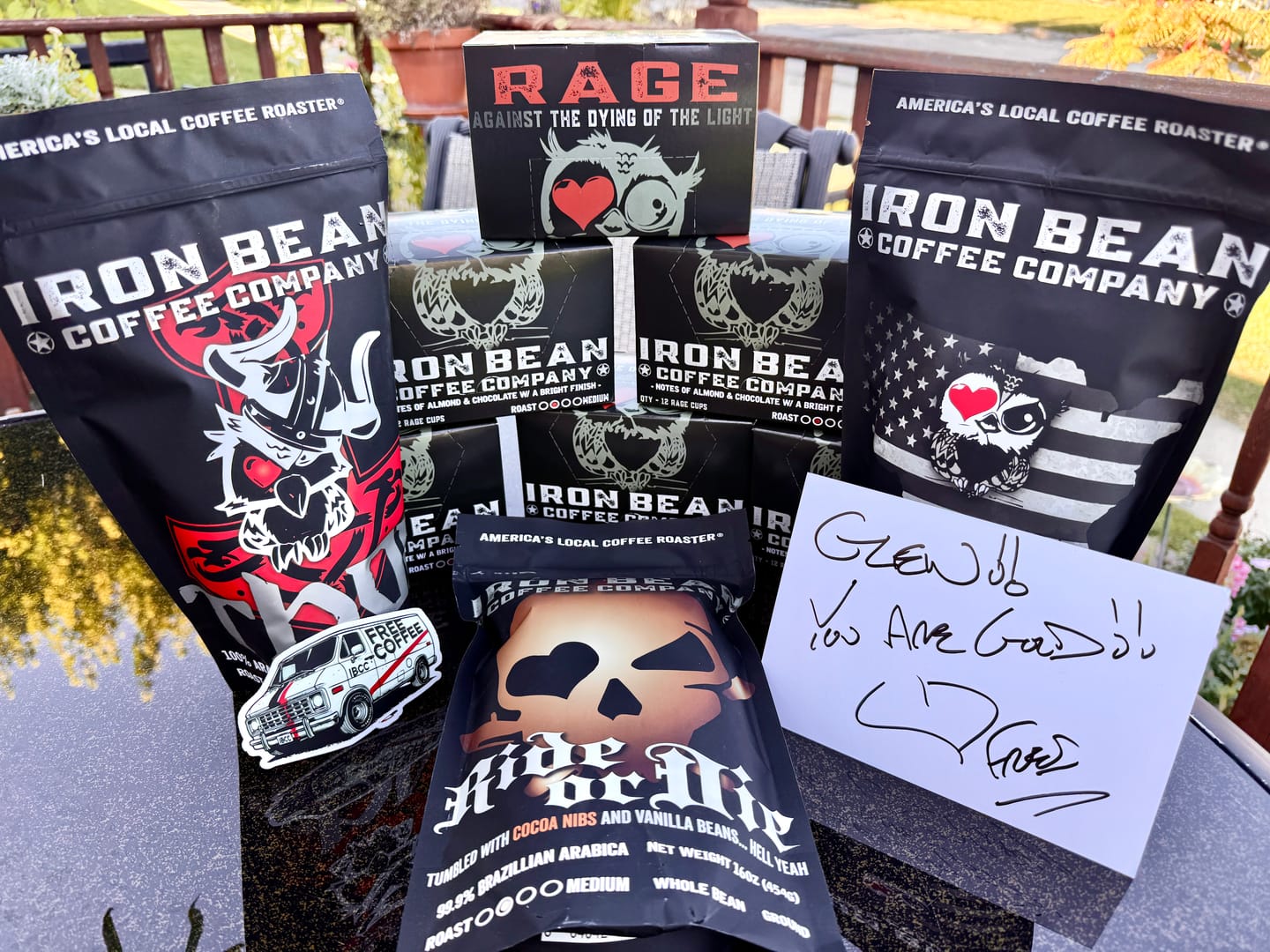 Customer photo review of Cast Iron™ - Med Roast