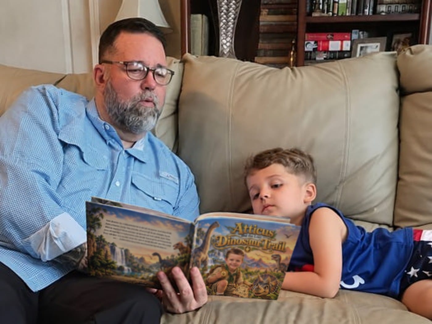 Customer photo review of Amelia and the Beast’s Enchanted Castle — Personalized Storybook