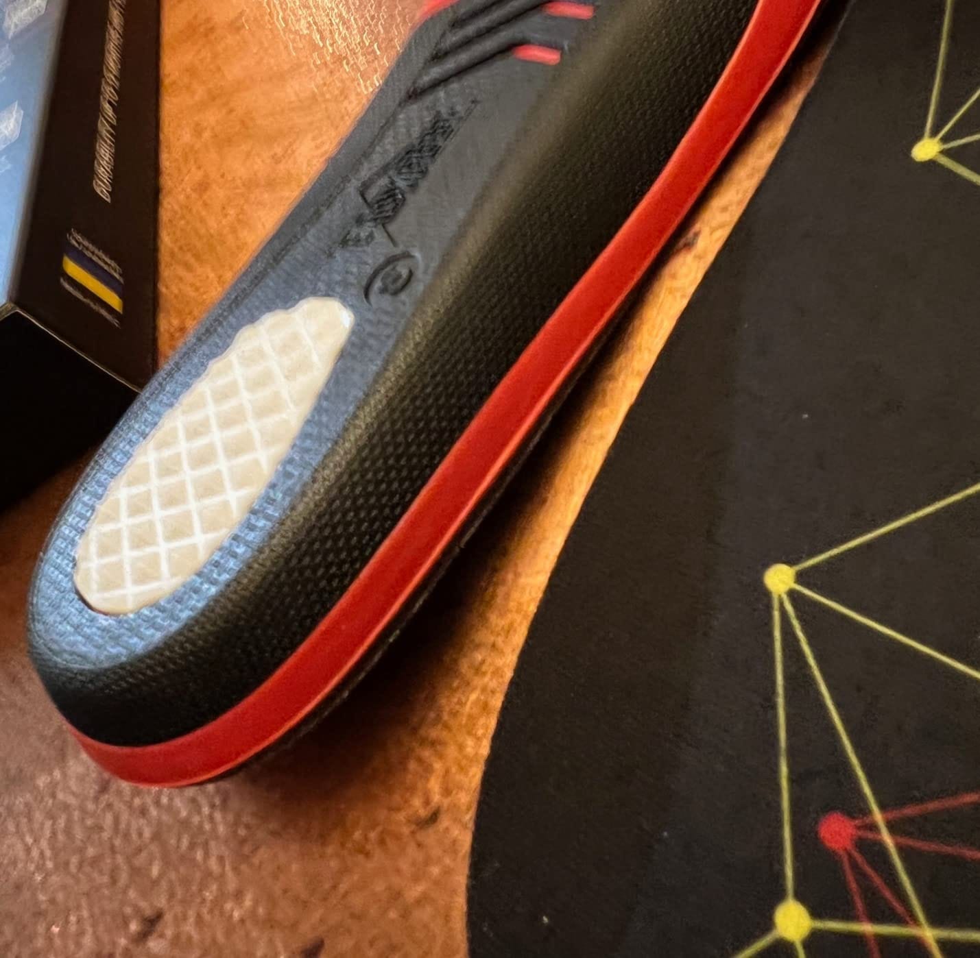 Customer photo review of EASYFEET Flame Boost - Flexible Sport Insoles for Running and Training (Low Arch)