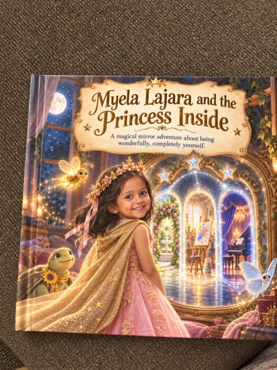 Customer photo review of Amelia and the Beast’s Enchanted Castle — Personalized Storybook