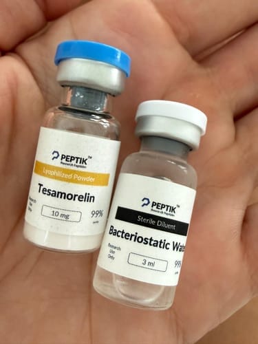 Customer photo review of Tesamorelin 3-Month Cycle (18 Boxes)