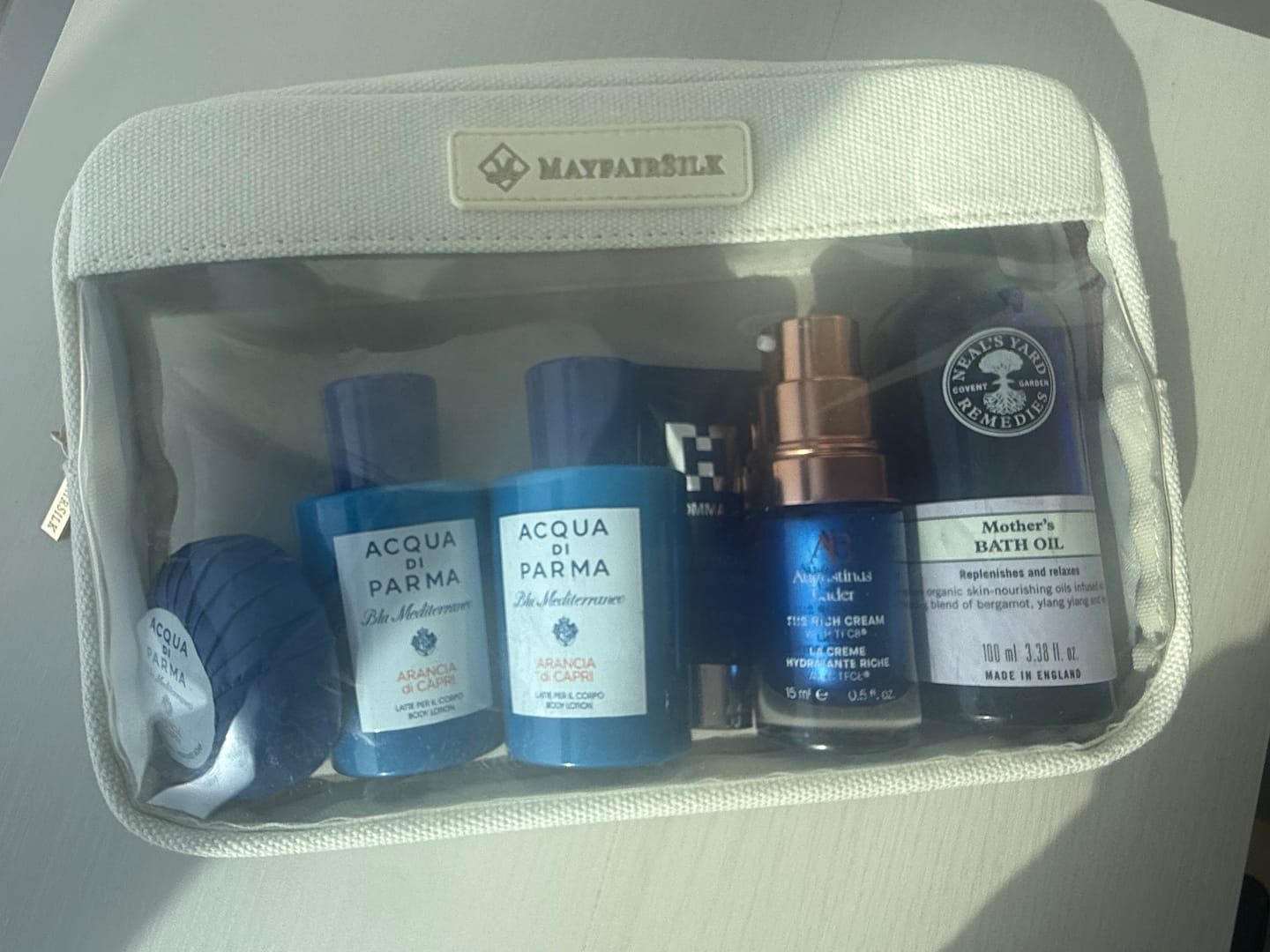 Customer photo review of Travel Pouch