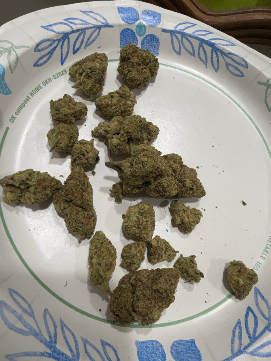 Customer photo review of Strawberry Cough THCA Flower