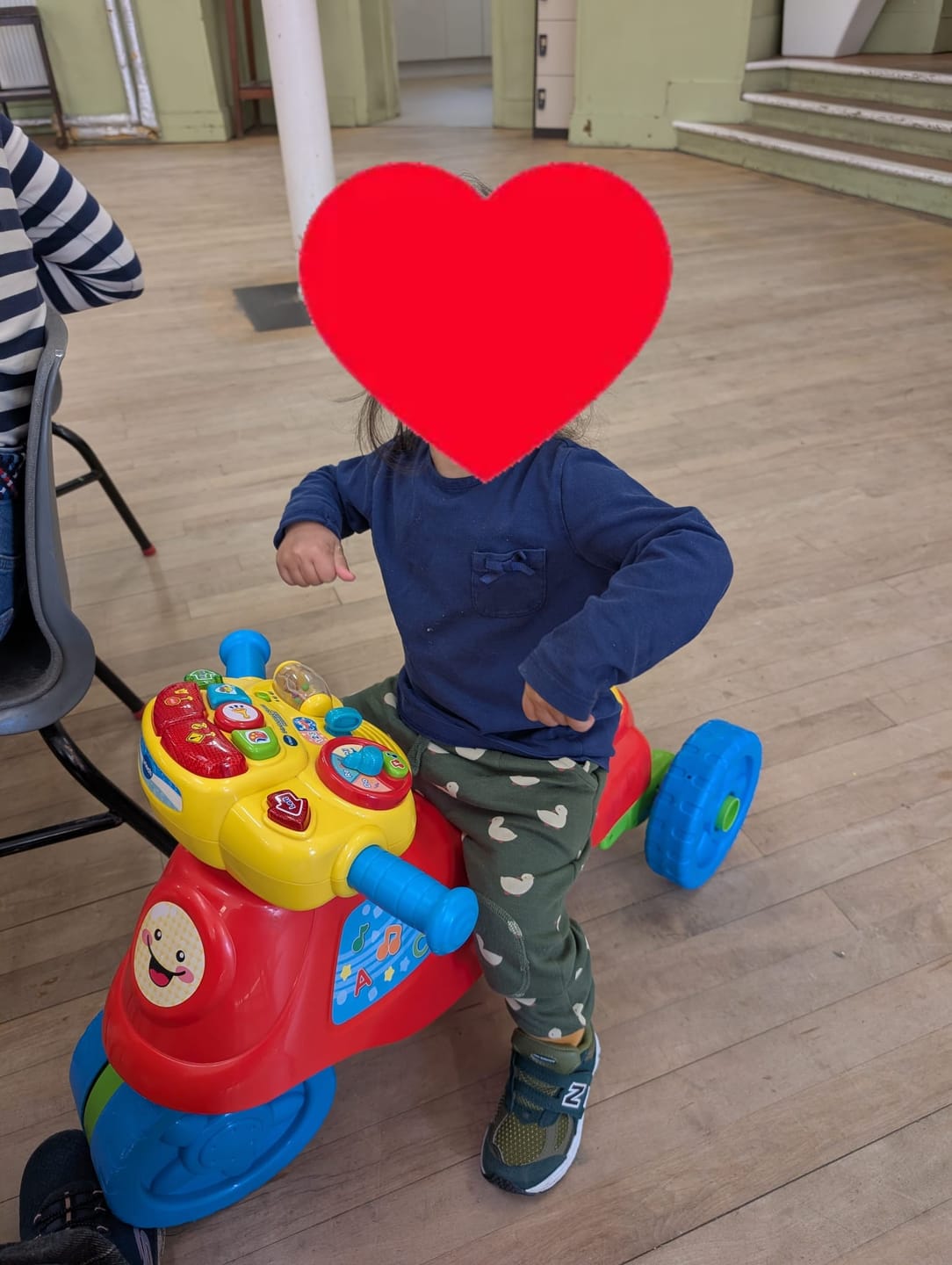 Customer photo review of Olive Ducks Comfy Joggers