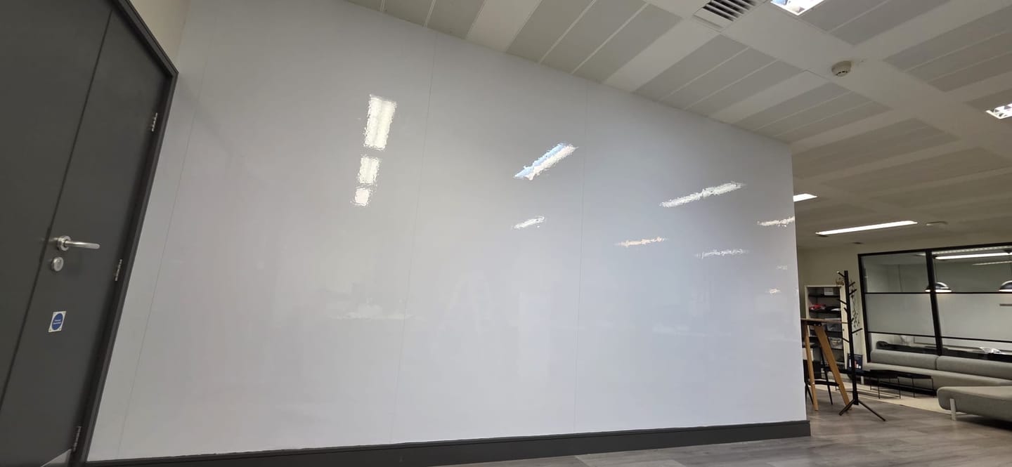 Customer photo review of FlexiSheet Adhesive for Walls
