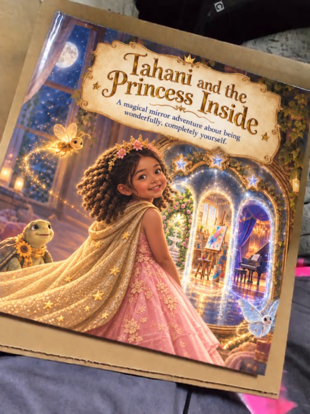 Customer photo review of Amelia and the Beast’s Enchanted Castle — Personalized Storybook