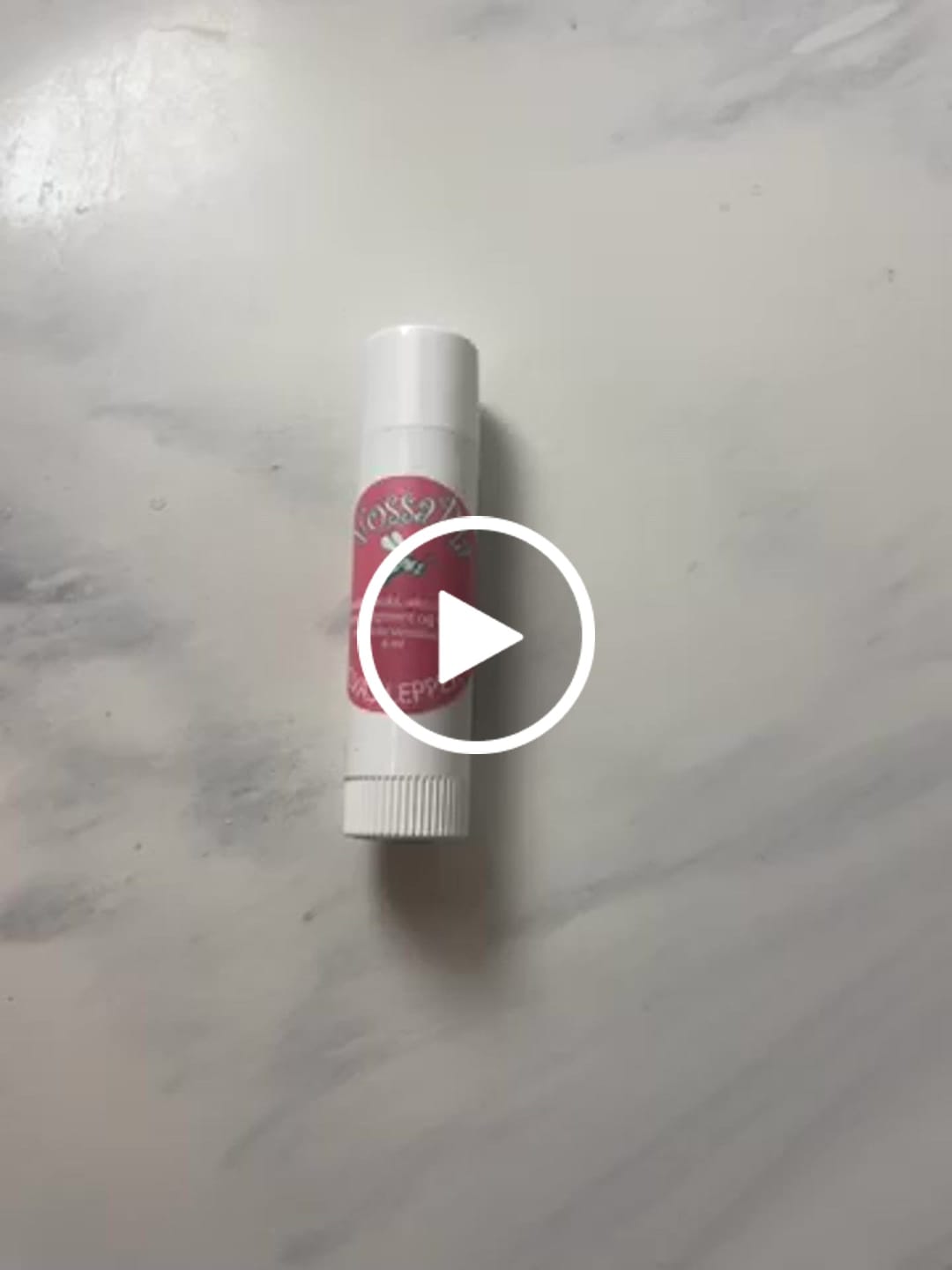 Reseña en video de un cliente sobre los labios de frambuesa