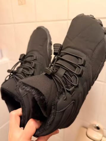 Customer photo review of Botines barefoot impermeables Confort Total