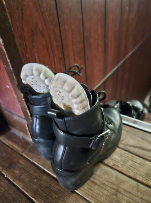 Customer photo review of Naprelle Cloud Insoles