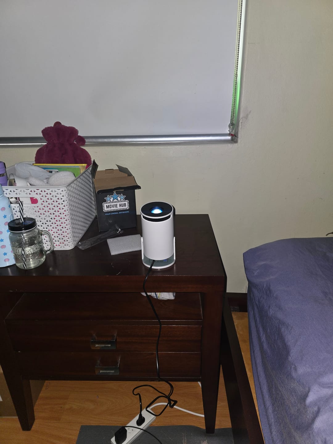 Customer photo review of MovieHub™ Ultra HD Projector