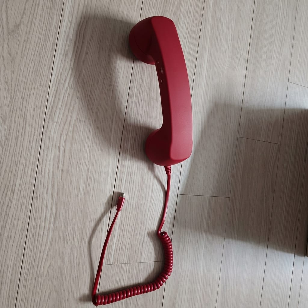 Customer photo review of Telefono Retro Para Celular