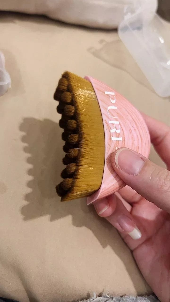 Customer photo review of Moon Brush  Facial Massage