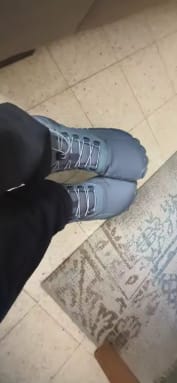 Customer photo review of Botines barefoot impermeables Confort Total
