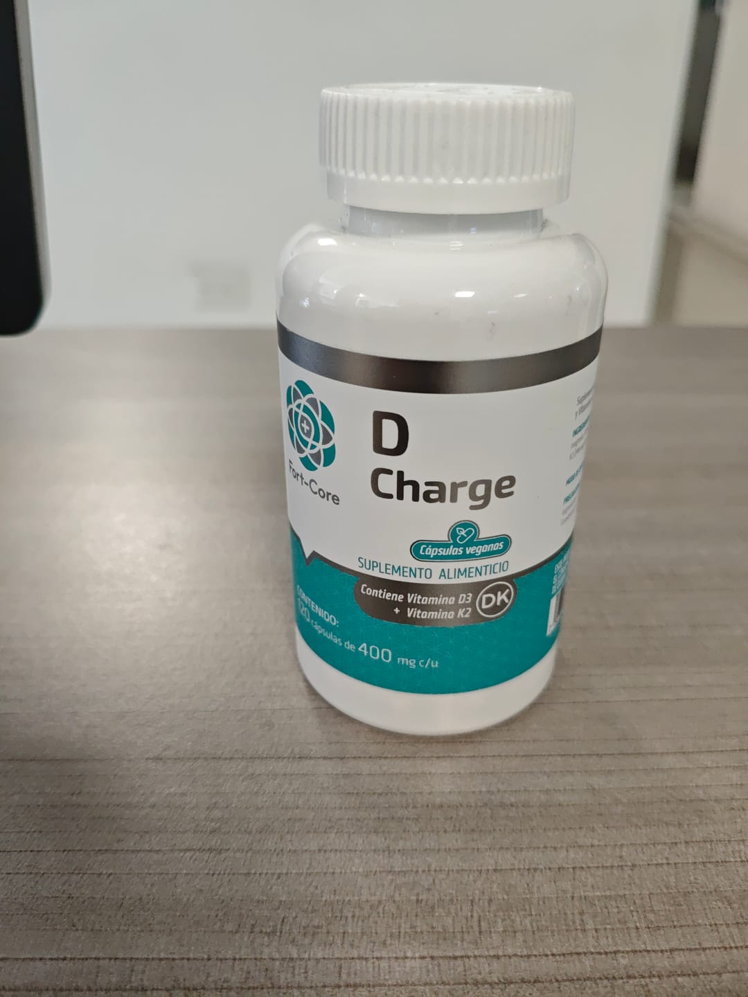 Customer photo review of D Charge 400mg  Fort-Core 120 cap