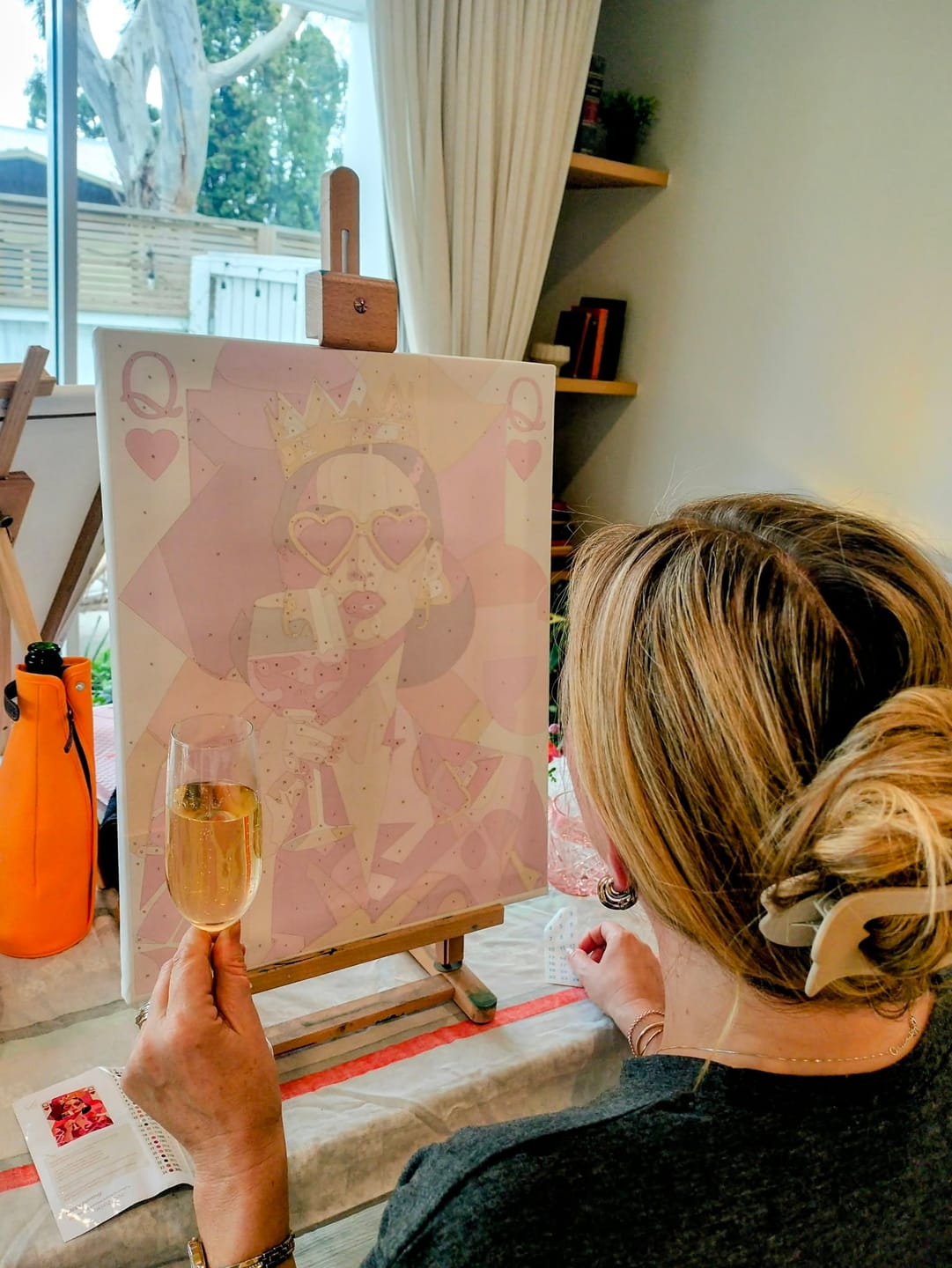 Customer photo review of The queen | Paint by Number
